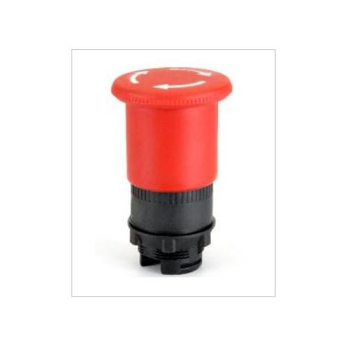 Teknic Red Mushroom Head Actuator Trigger Type Ø 40mm, P2AMLT4